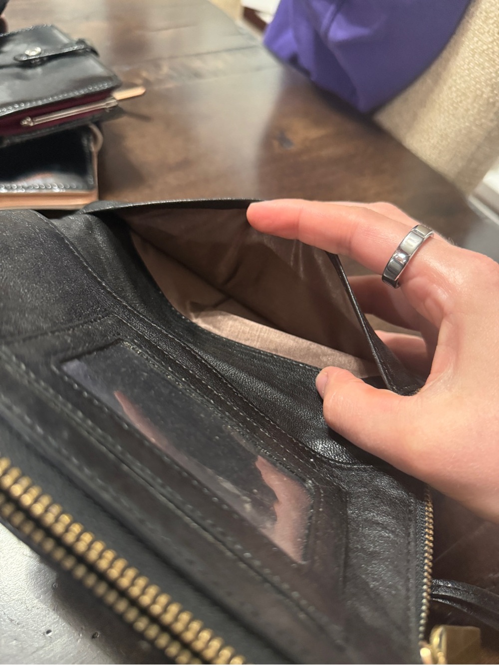 Kooba Black Wallet - Picture 9 of 11